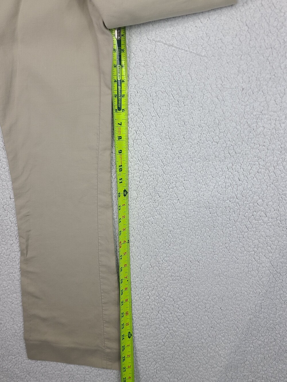 Gap Modern Boot Khaki Pants Beige Bootcut Chino Trousers 100% Cotton 2A - Picture 6 of 13
